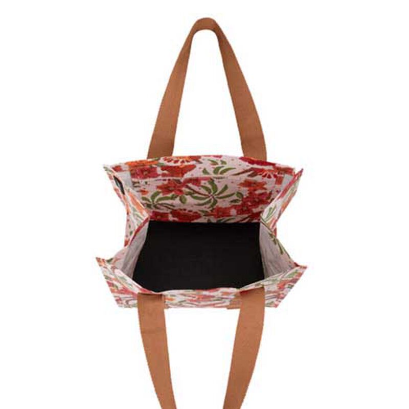 Kollab Market Bag Hibiscus Retreat image number 2